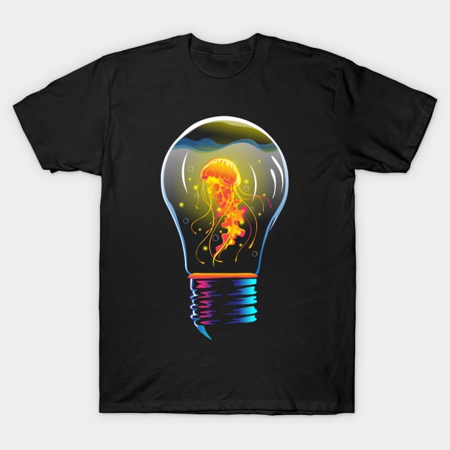 Lights Jelly Up T-Shirt by n_ram17